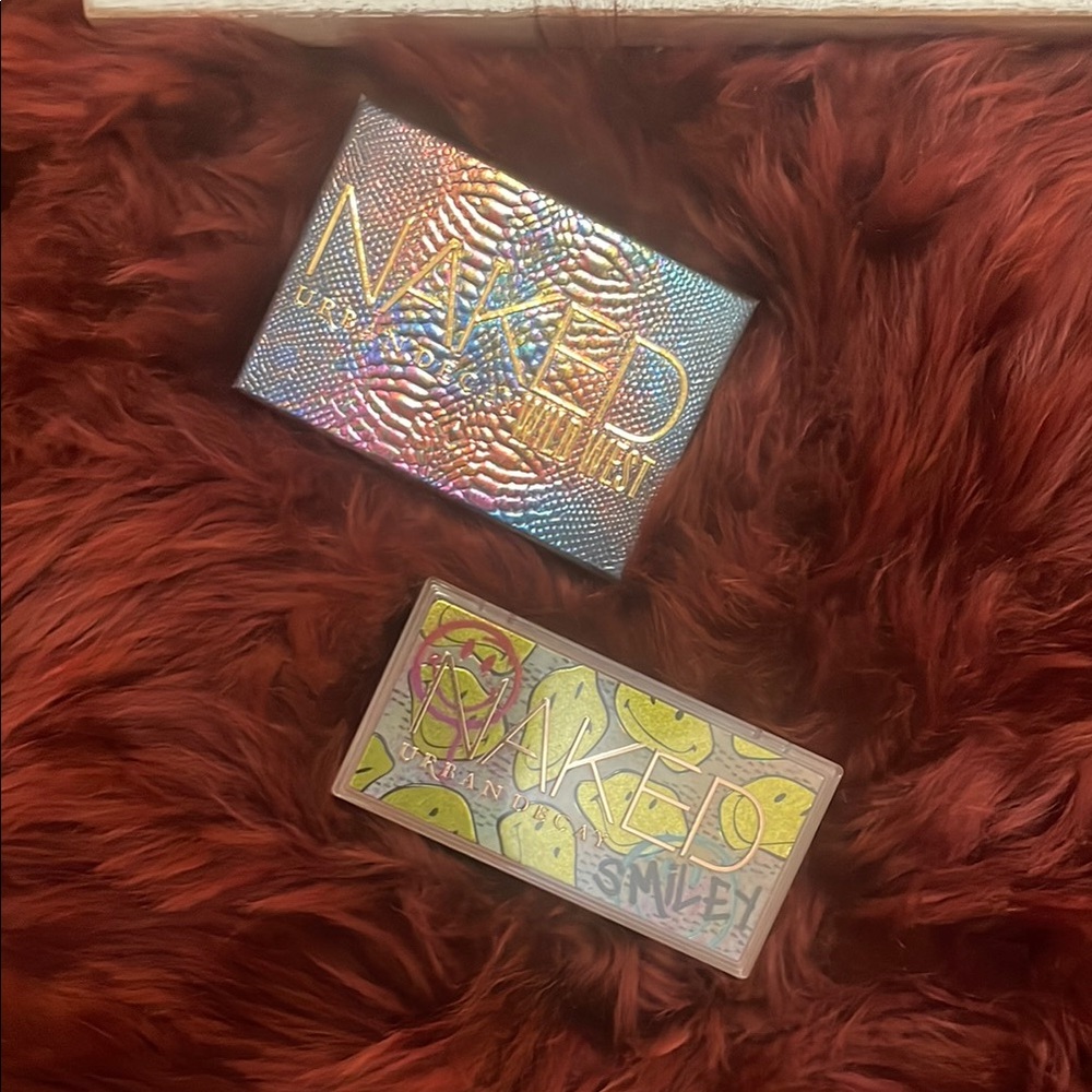 Urban Decay Naked Wild West and Smiley Eyeshadow Palettes